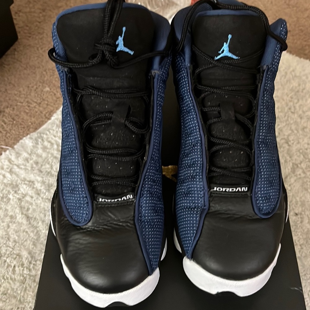 Air Jordan 13 RETRO (GS). Color:Navy/University Blue-Black.  Size:6Youth